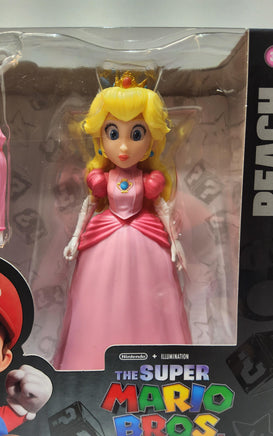 The Super Mario Bros Movie 2023 Princess Peach 5” Figure Jakks Pacific Nintendo - Logan's Toy Chest