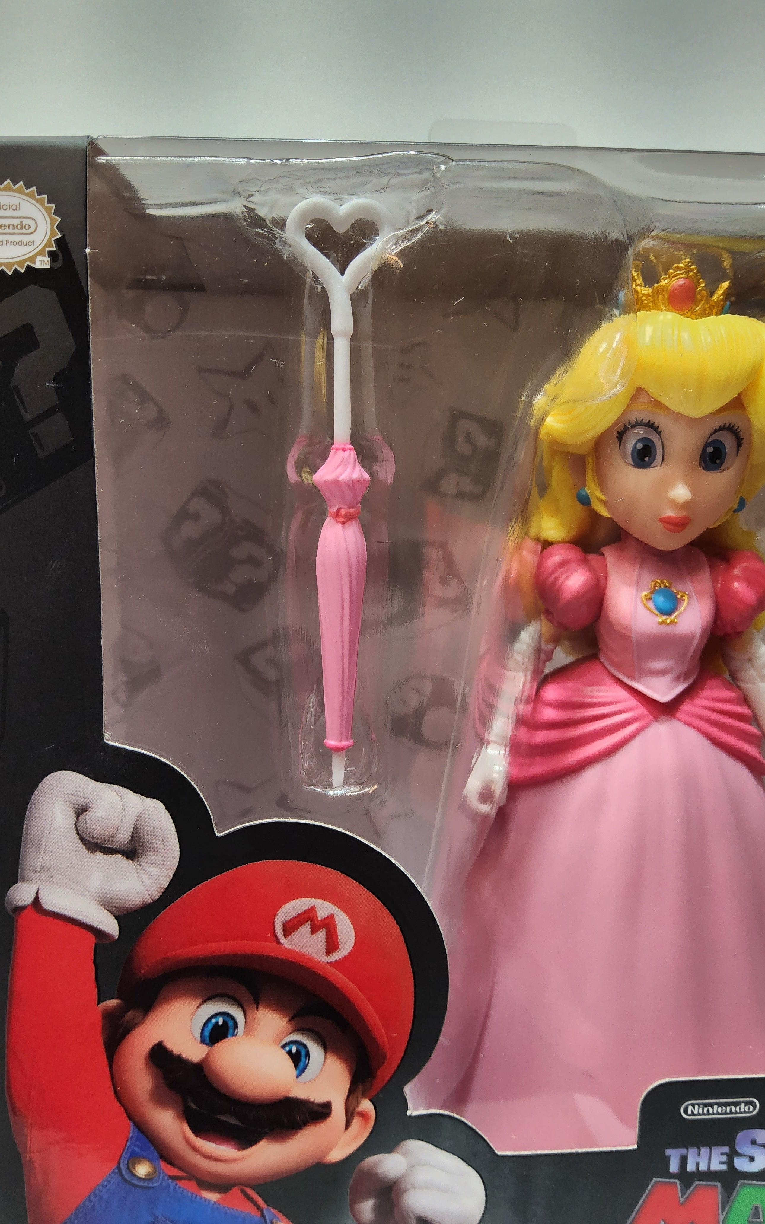 2023 Nintendo Super Mario Princess Peach 2.5 Figure Jakks Collectible Toy