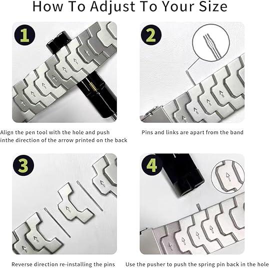 Titanium Magnetic Apple Watch Band 49mm-38mm - Adjustable Metal Strap - Logan's Toy Chest