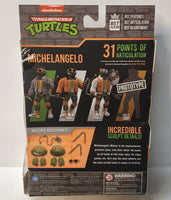 Teenage Mutant Ninja Turtles Michelangelo Street Style College Drip BST AXN - Logan's Toy Chest