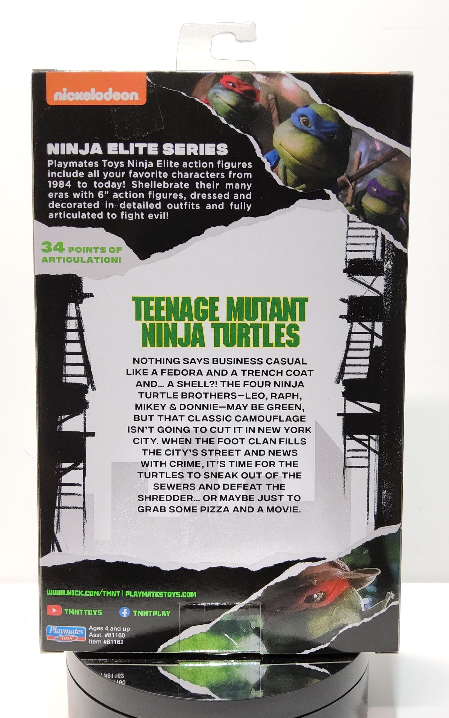 TMNT Michelangelo AKA Mikey In Disguise Elite Series Action Figure - Logan's Toy Chest
