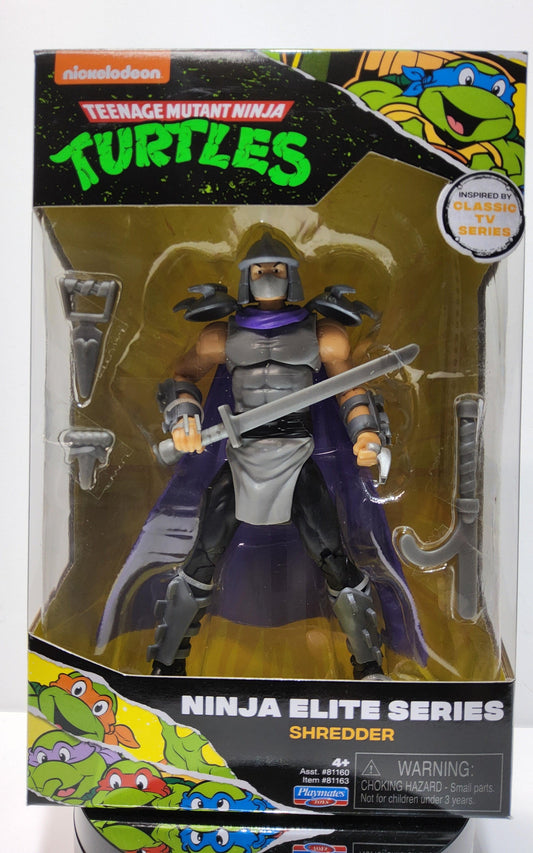 TMNT Teenage Mutant Ninja Turtles Ninja Elite Series Shredder Action Figure - Logan's Toy Chest