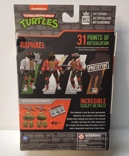 TMNT Teenage Mutant Ninja Turtles Rafael Letter Jacket Street Style Nickelodeon BST AXN - Logan's Toy Chest