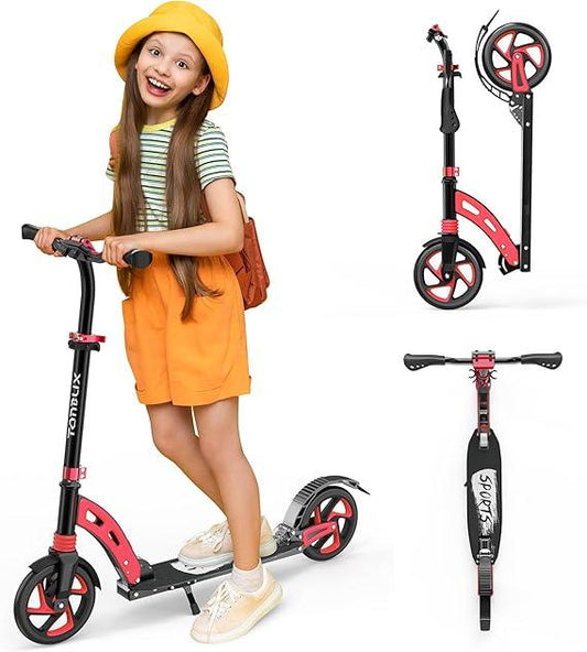 TONBUX Kick Scooter – Adjustable, Foldable Ride for Kids & Teens - Logan's Toy Chest