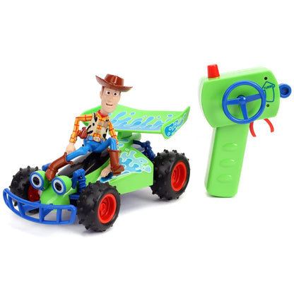 Toy Story RC Turbo Buggy Car with Woody – 1:24 Scale Battery-Powered Racer - Logan's Toy Chest