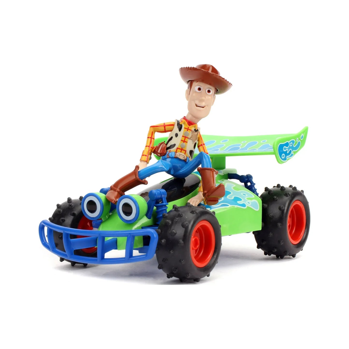 Toy Story RC Turbo Buggy Car with Woody – 1:24 Scale Battery-Powered Racer - Logan's Toy Chest