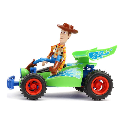 Toy Story RC Turbo Buggy Car with Woody – 1:24 Scale Battery-Powered Racer - Logan's Toy Chest