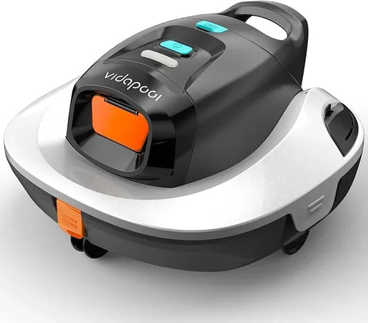 Vidapool Robotic Pool Vacuum – Battery Cleaner for Flat Pools - Logan's Toy Chest
