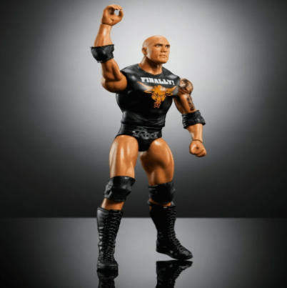 WWE Series Top Picks 2024 The Rock Wrestling Action Figure Collectible Toy - Logan's Toy Chest