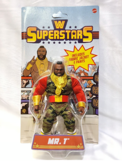 WWE Superstars MR. T Series 4 Action Figure - Mattel 2023 - Logan's Toy Chest