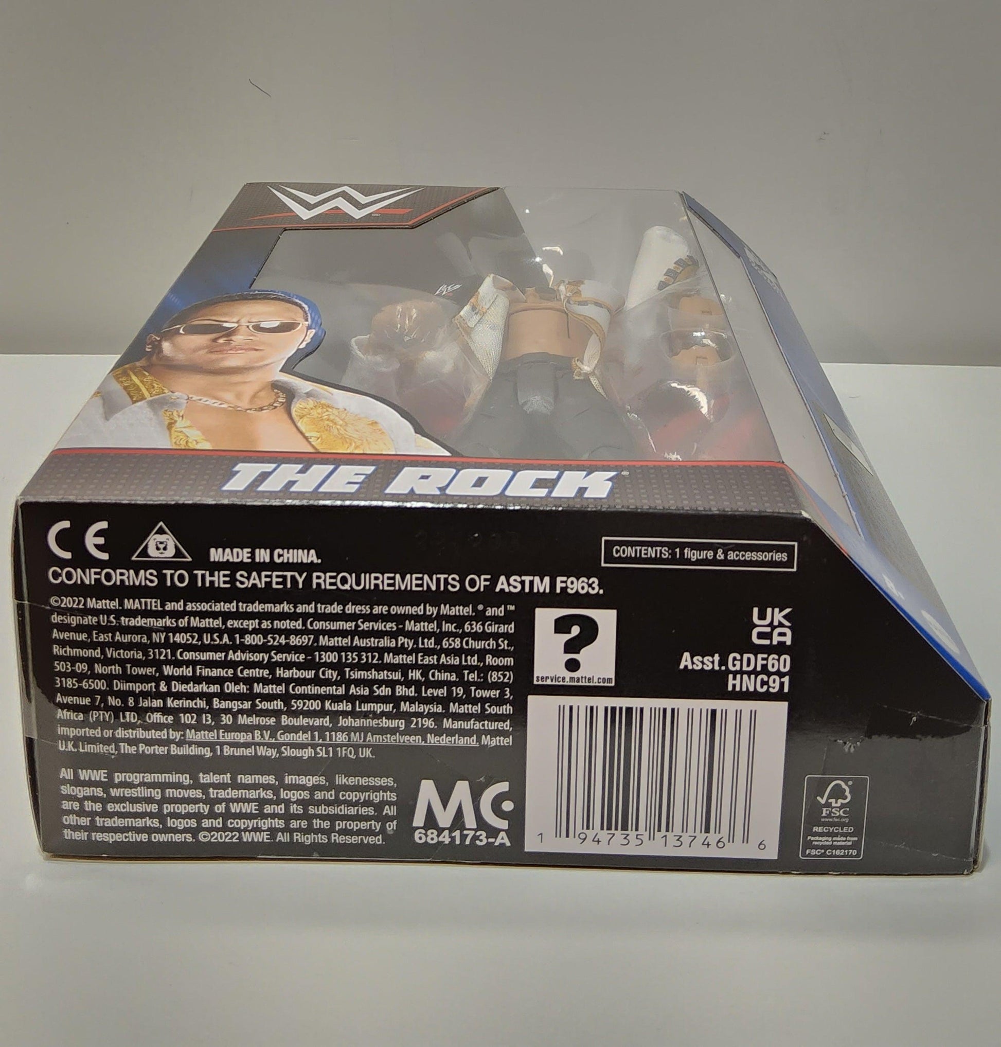 WWE - The Rock Elite Collection Greatest Hits 6” Scale Action Figure - Logan's Toy Chest