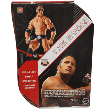 WWE Ultimate Edition The Rock Dwayne Johnson 6" Wrestling Action Figure - Logan's Toy Chest