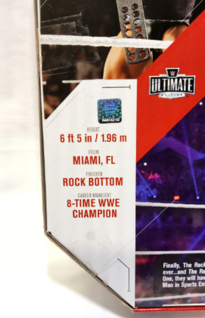 WWE Ultimate Edition The Rock Series 10 Action Figure - Logan's Toy Chest