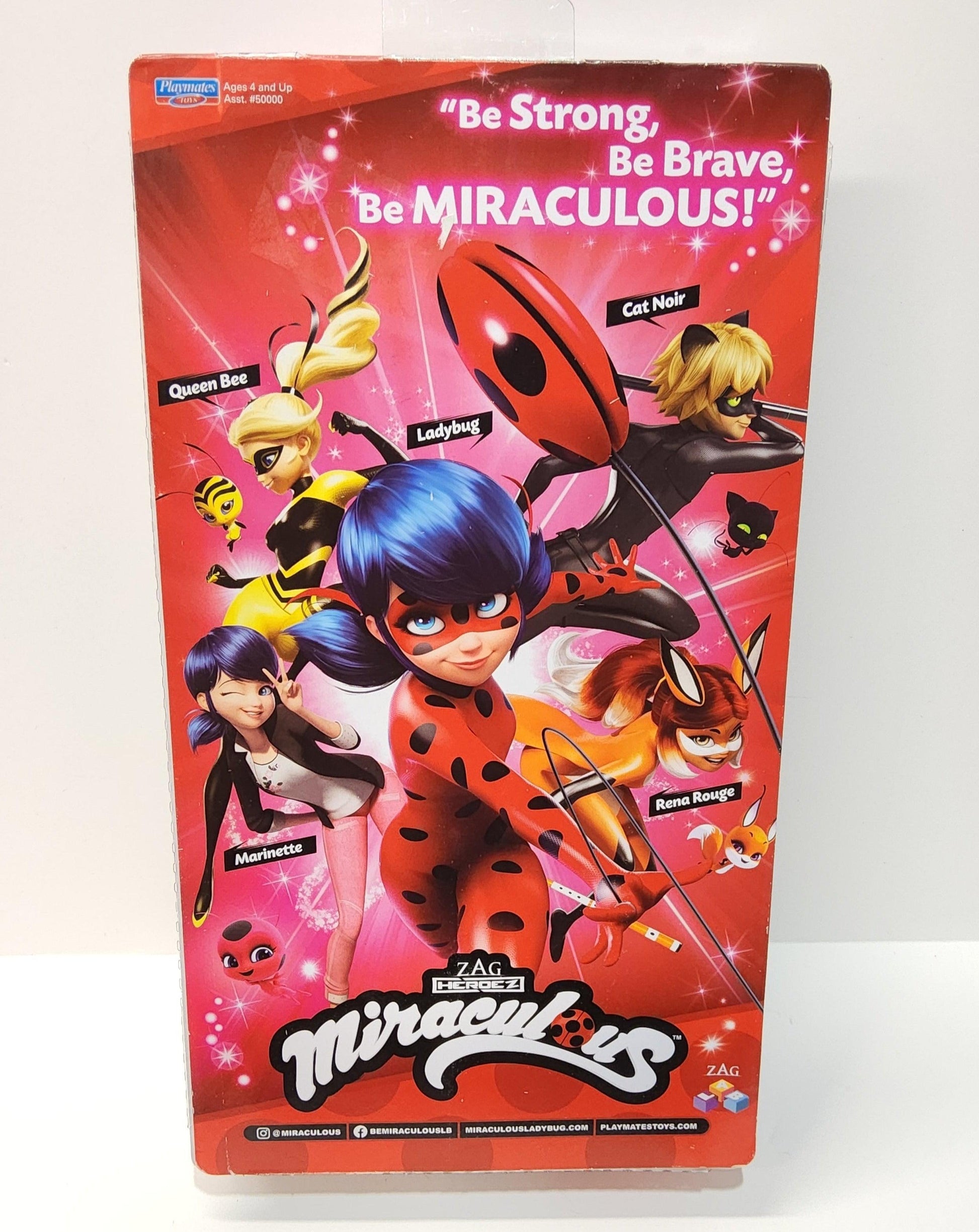 Miraculous Zag Heroez Ladybug Cat Noir 10 Doll 2-Pack Bandai America -  ToyWiz